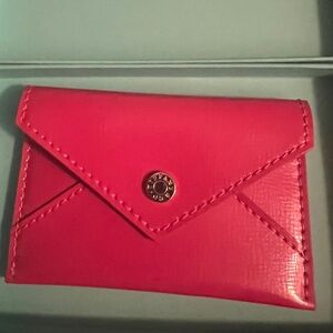 Tiffany and Co. Card holder Fushia wallet
